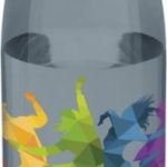 Transparent Coloured Water Bottle