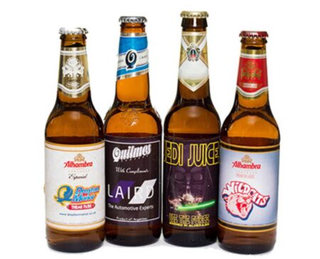 Customised Bottled Beer - Water & Drinks