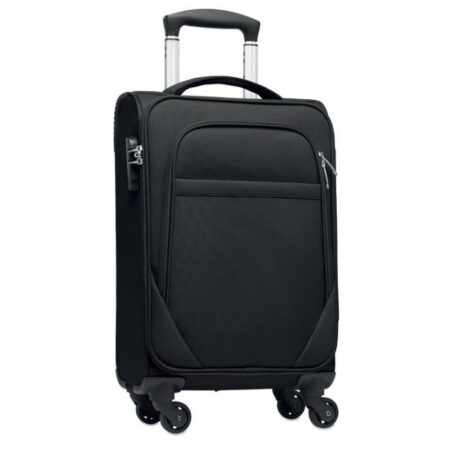 RPET Cabin Trolley - Black Red Blue  - Travel Accessories