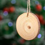 Wooden Christmas Tree Ornament