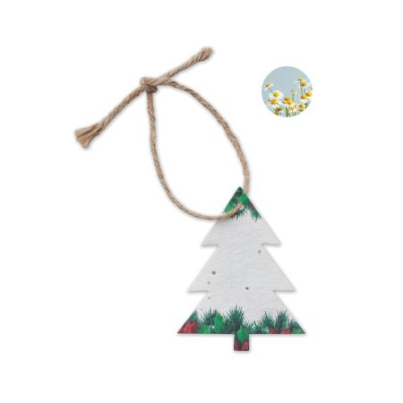 Seed Paper Christmas Tree Ornament - Christmas, Seasonal products