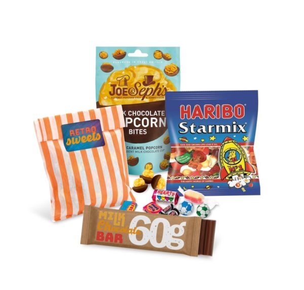 Midi Black Gift Box – Movie Night Edition Sweets & Chocolate