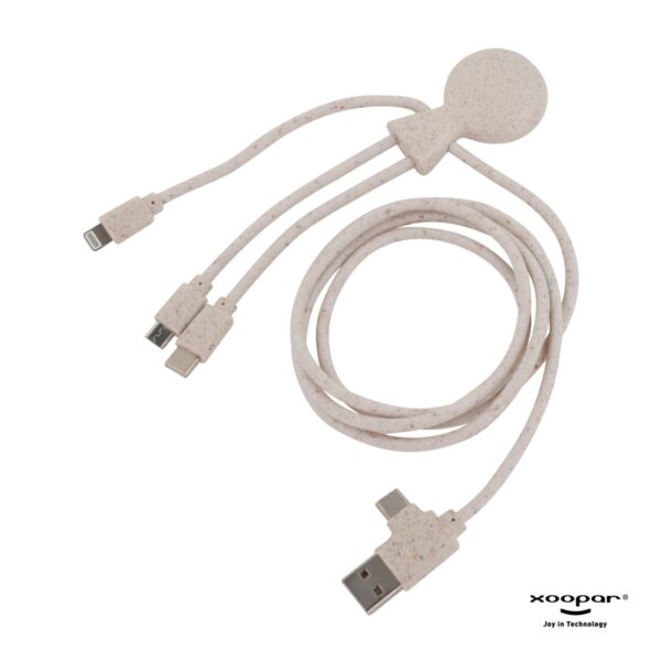 Biodegradable Octopus Multi-charging Cable – 1M long Chargers & Powerbanks