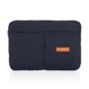 Cotton Laptop Sleeve - Navy