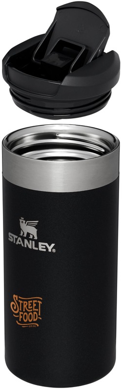 Stanley 350ml AeroLight Transit Tumbler - Black Cream  - Drinkware, Travel Cups