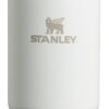 Stanley 890ml IceFlow Flip Straw Tumbler - Black White  - Drinkware, Travel Cups