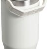 Stanley 890ml IceFlow Flip Straw Tumbler - Black White  - Drinkware, Travel Cups