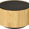 Bamboo Bluetooth Speaker - Natural/Solid Black