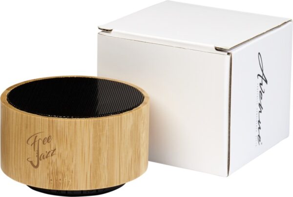 Bamboo Bluetooth Speaker - Natural/Solid Black