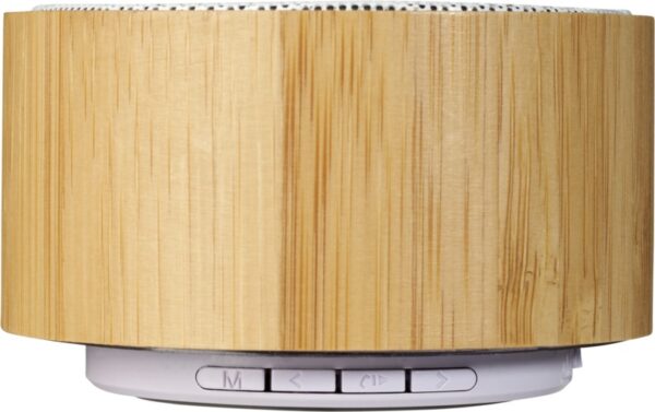 Bamboo Bluetooth Speaker - Natural/Solid Black