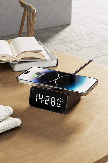 Travel Clock Wireless Charger Chargers & Powerbanks