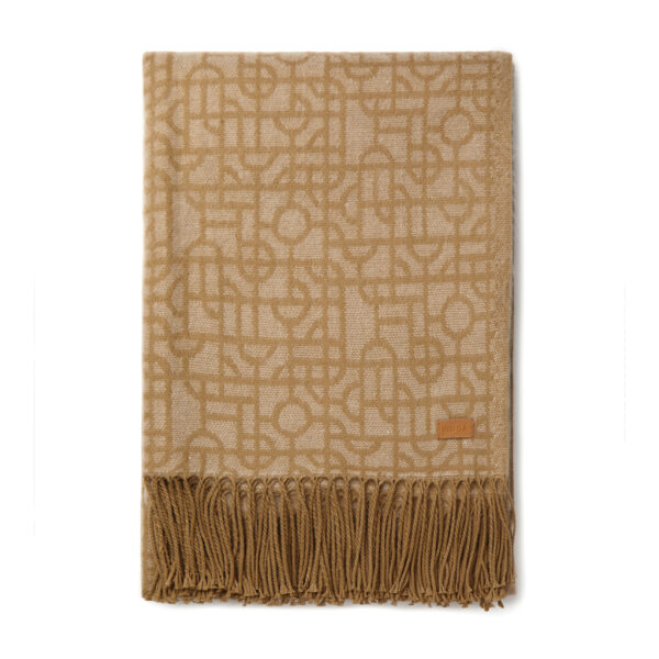 VINGA Verso blanket - Brown