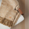 VINGA Verso blanket - Brown