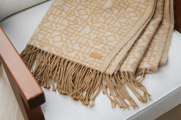 VINGA Verso blanket - Brown