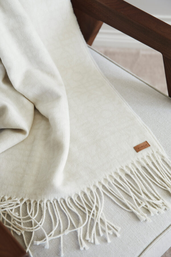 VINGA Verso blanket - Off White