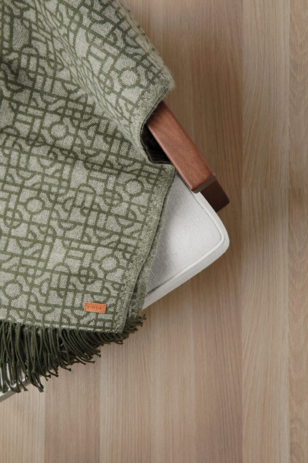 VINGA Verso blanket - Green