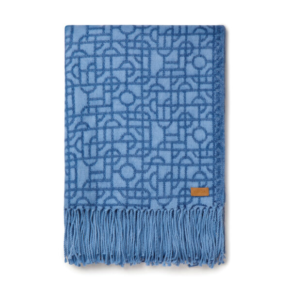 VINGA Verso blanket - Blue