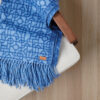 VINGA Verso blanket - Blue