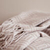 VINGA Lenox blanket - Brown