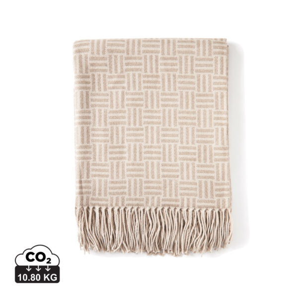 VINGA Lenox blanket - Brown