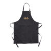 VINGA Tome GRS recycled canvas Apron - Black