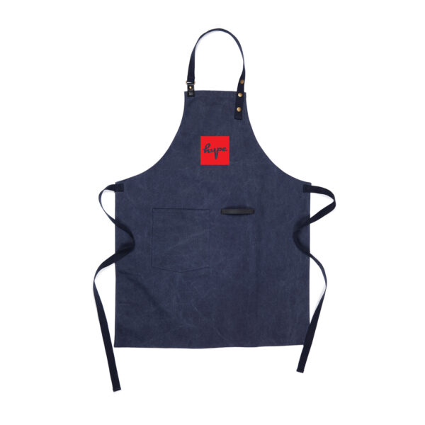 VINGA Tome GRS recycled canvas Apron - Navy