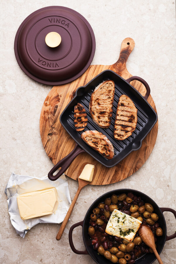 VINGA Monte enamelled grill pan - Home & Barware