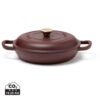 VINGA Monte enameled cast iron saut? pan - Burgundy