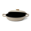 VINGA Monte enameled cast iron sauté pan - Grey