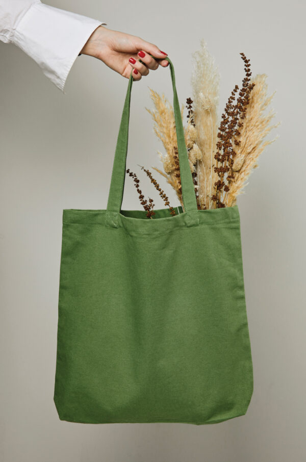 VINGA Canvas bag - Green