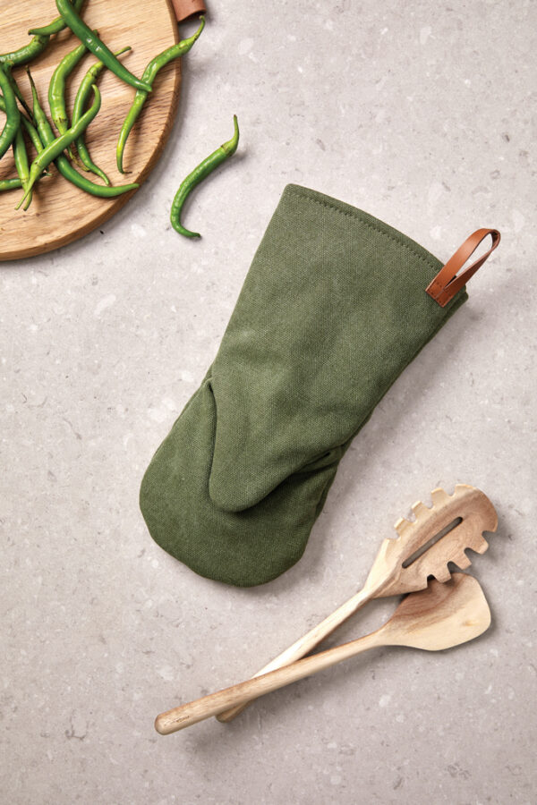 VINGA Asado oven mitt - Green