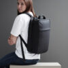 VINGA Baltimore Travel Backpack - Black