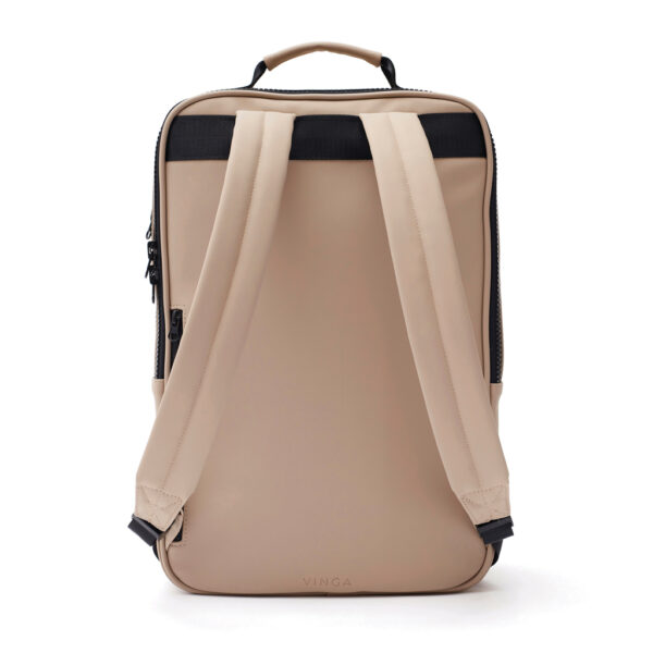 VINGA Baltimore Travel Backpack - Greige