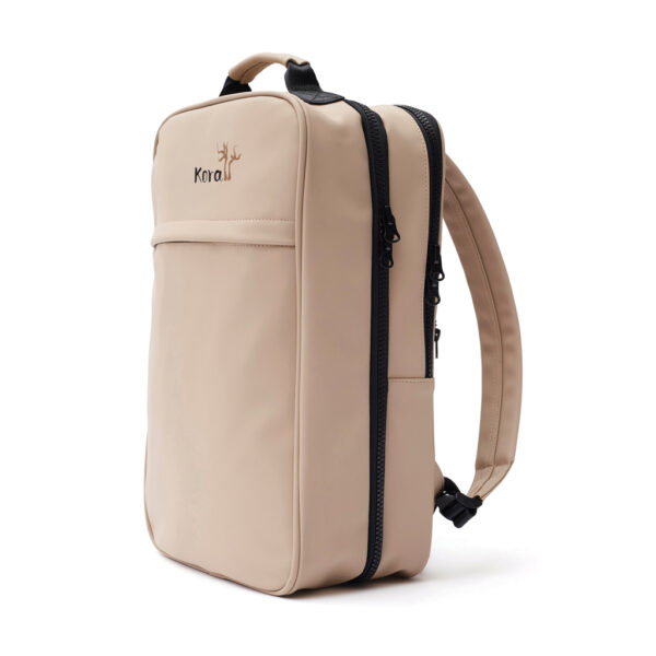 VINGA Baltimore Travel Backpack - Greige