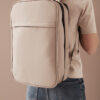 VINGA Baltimore Travel Backpack - Greige