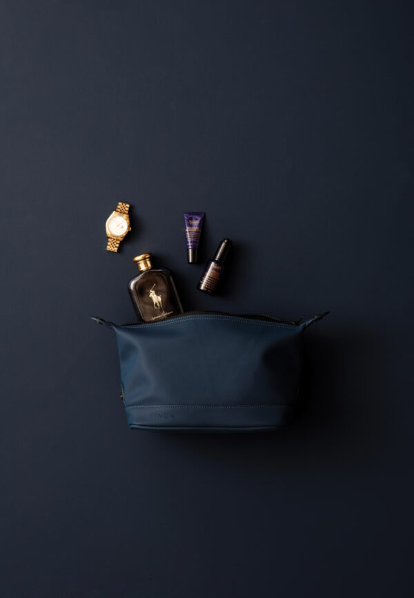 VINGA Baltimore Wash Bag - Navy