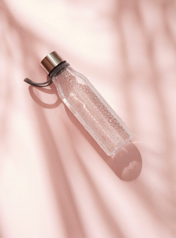 VINGA Lean Tritan Water Bottle - Transparent