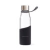 VINGA Lean Glass Water Bottle - Black