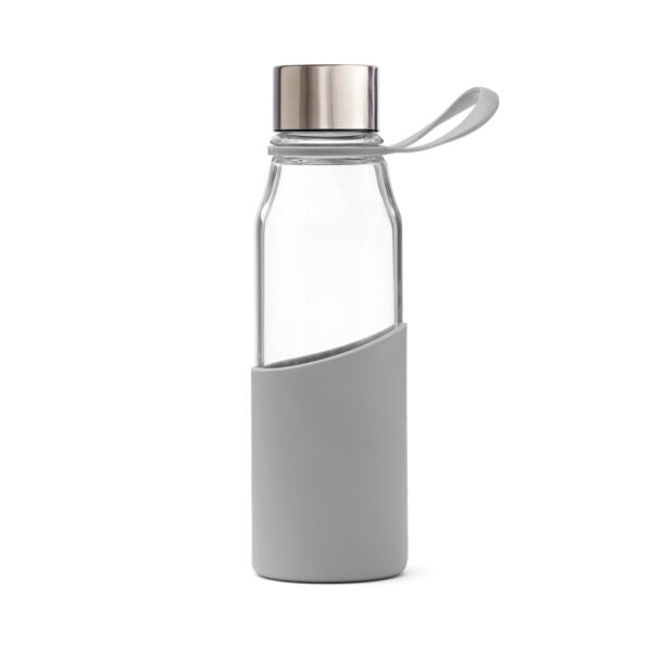 VINGA Lean Glass Water Bottle - Grey