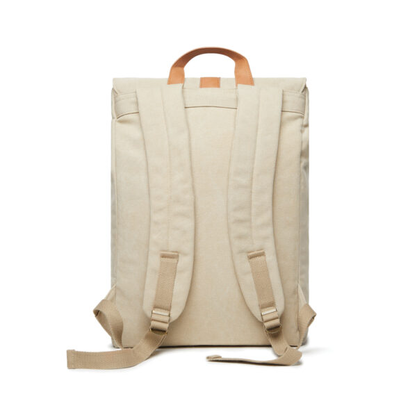 VINGA Bosler backpack GRS recycled canvas - Greige