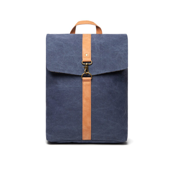 VINGA Bosler backpack GRS recycled canvas - Navy