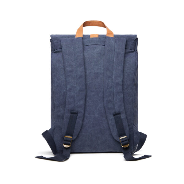 VINGA Bosler backpack GRS recycled canvas - Navy