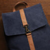 VINGA Bosler backpack GRS recycled canvas - Navy