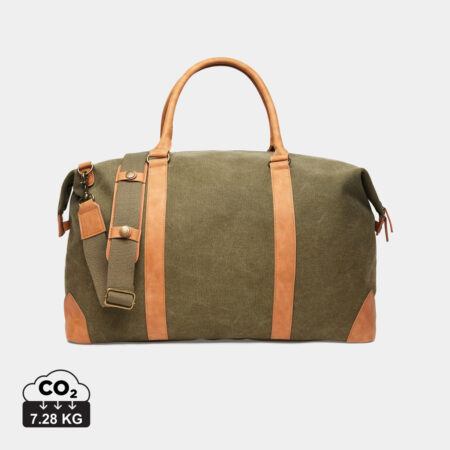 VINGA Bosler RCS recycled canvas duffelbag - Green