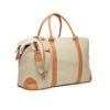 VINGA Bosler RCS recycled canvas duffelbag - Greige