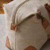 VINGA Bosler RCS recycled canvas duffelbag - Greige