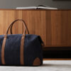 VINGA Bosler RCS recycled canvas duffelbag - Navy