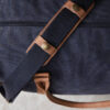 VINGA Bosler RCS recycled canvas duffelbag - Navy