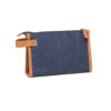 VINGA Bosler GRS recycled canvas toiletry bag - Navy