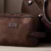 VINGA Hunton washbag - Brown